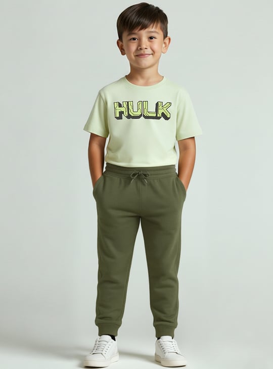 Comfortable Stretch Knit Joggers
